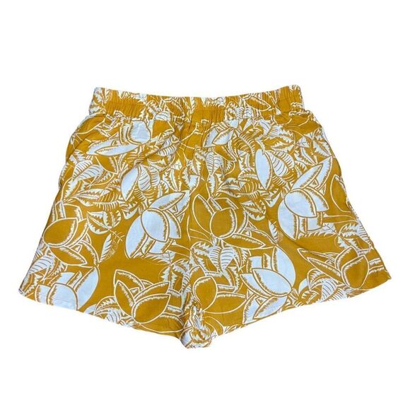 H&M Mustard Yellow Shorts Size 8 - Picture 1 of 5